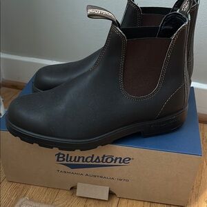 Blundstone Men's Brown Leather Boots
